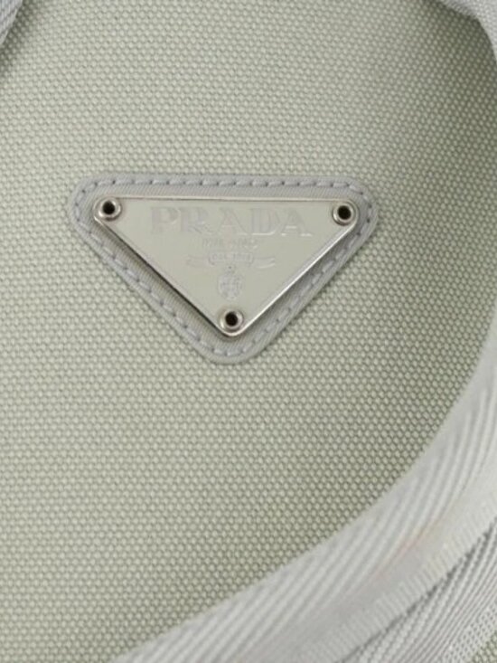 PRADA Backpack Nylon Light Blue Silver Auth 169576 main image 7